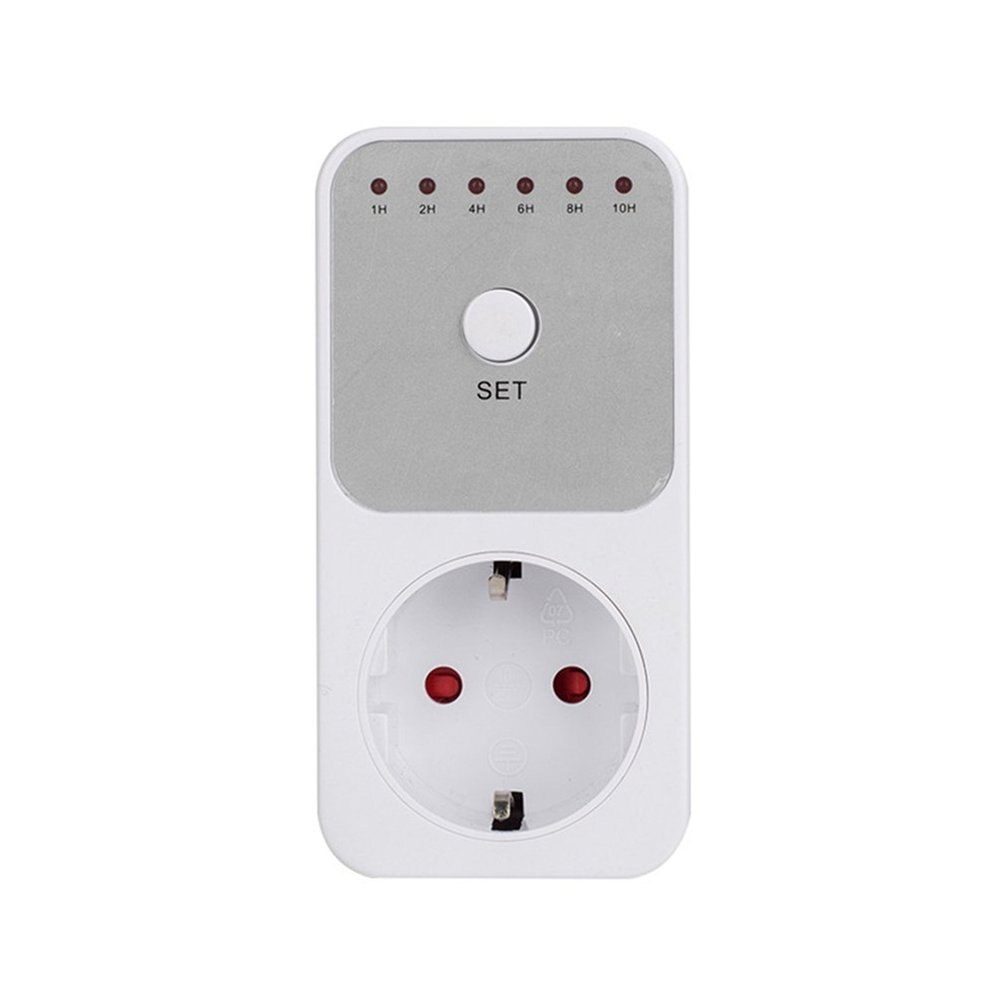 EU/US/UK Plug 230V 16A 1H-10H Countdown Timer Switch Socket Intelligent Plug-In Timing Outlet Home Appliance Power Saving Device: EU plug