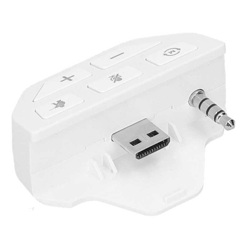 Game Accessoires Kinect Adapter Gamepad Controller Sound Enhancer Headset Adapter Voor Draadloze Gamepad (Wit)