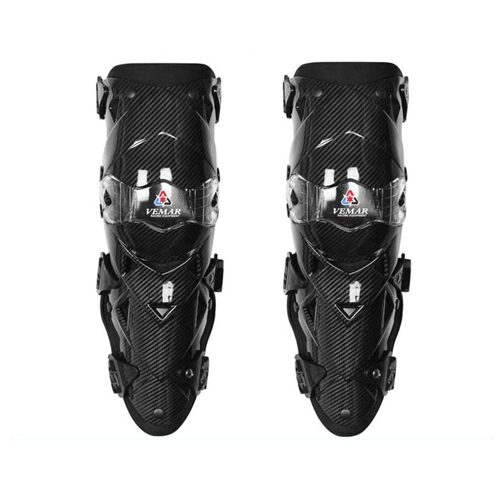 Men Motorcycle Knee Pads Red Moto Protection Knee Protector Motocross Equipment Motorbike Knee Moto Protective Gear Four Seasons: E-18 BKKnee Pads