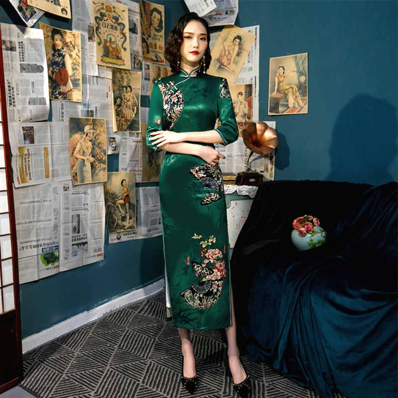 Sheng coco efterår nyeste model kjole –