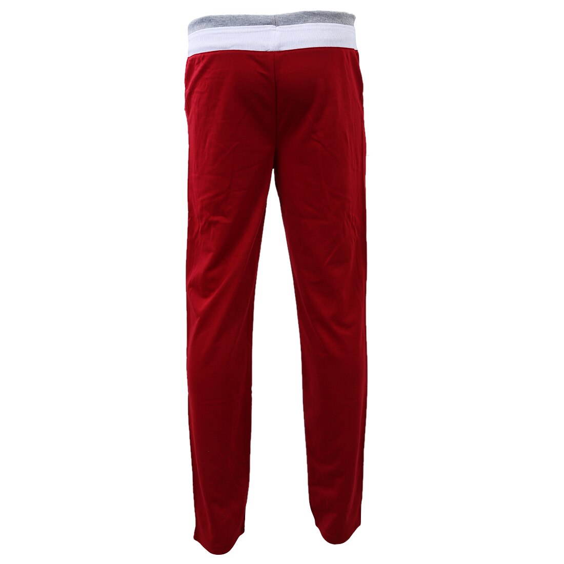 Men's Sport Sweat Pants Harem Training Dance Baggy Jogging Trousers Slacks(Red) - XXL