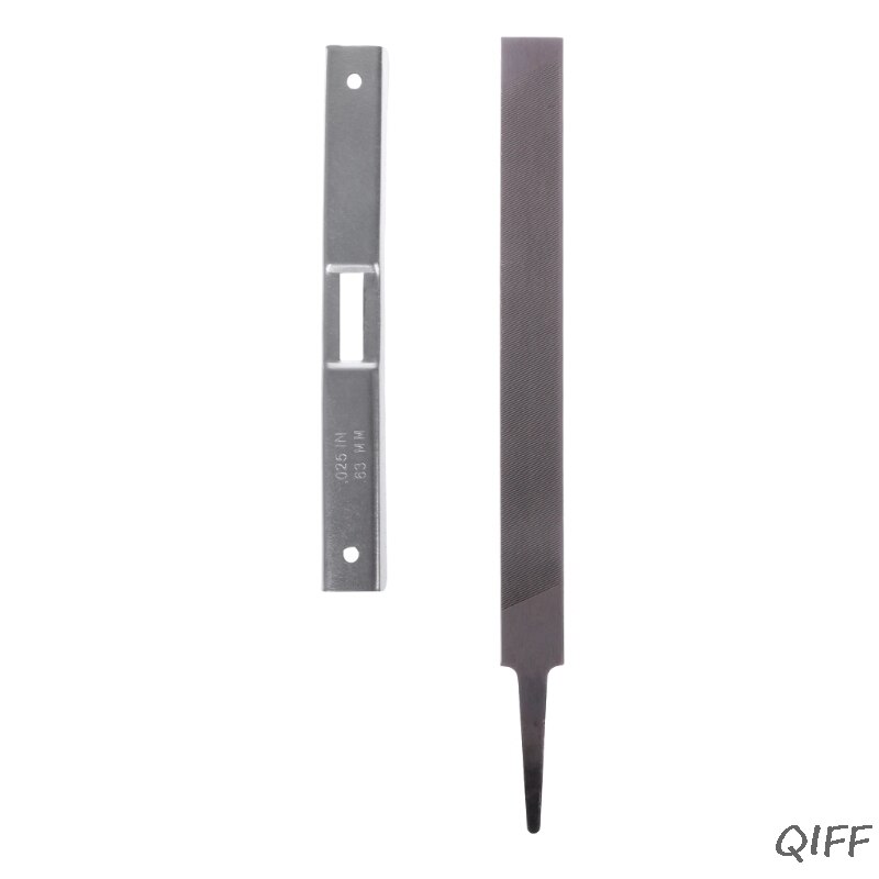 Chainsaw Lawn Mower Depth Gauge Steel Flat File Sharpening Tool Kit Guide Tester Mar28