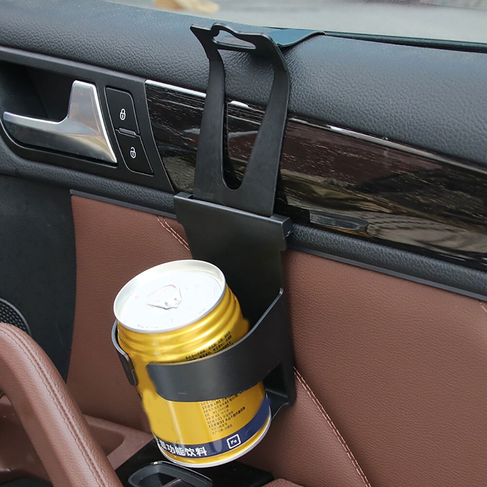 Soporte de Soporte para vasos para colgar en el asiento trasero de la puerta de la ventana del coche porta botellas de bebida