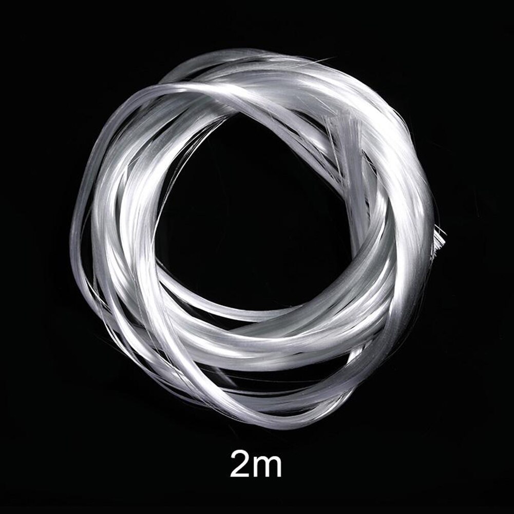 1m/1.5m/2m nail art glasfiber uv gel diy negle hvide akryl negleforlængerspidser med skraber