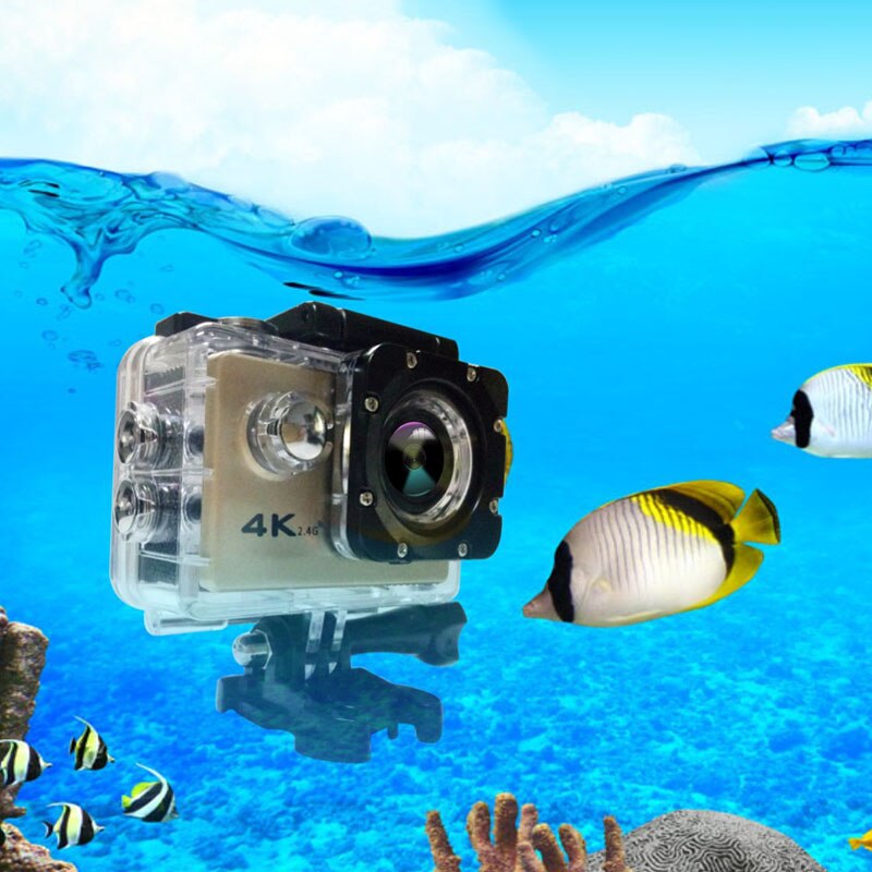 Full HD Waterproof Camera with 170 Degree Wide-angle Lens Support Time-lapse Photo VH99