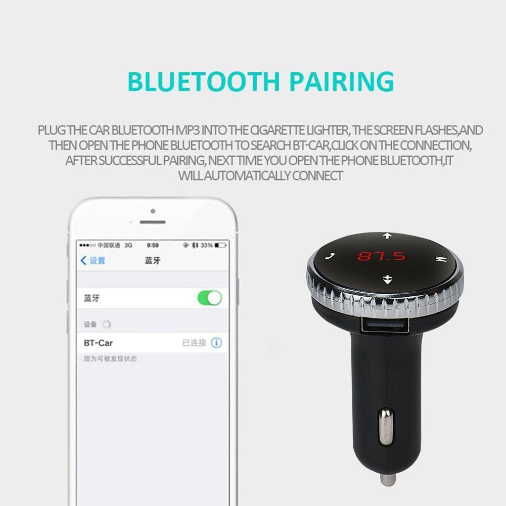 Modulator Car Kit MP3 Player Wireless Bluetooth LCD 87.5-108.0 Bluetooth Transmitter With Kit Microphone MHZ Car FM M0Z8