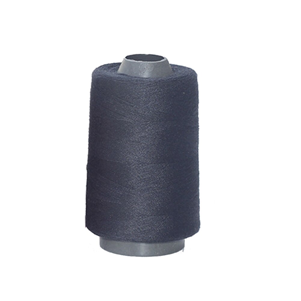 Holdbar sytråd 3000m yards krydssting strikning symaskine industriel tråd hjem multifunktionel polyester tråd  #3: Sort