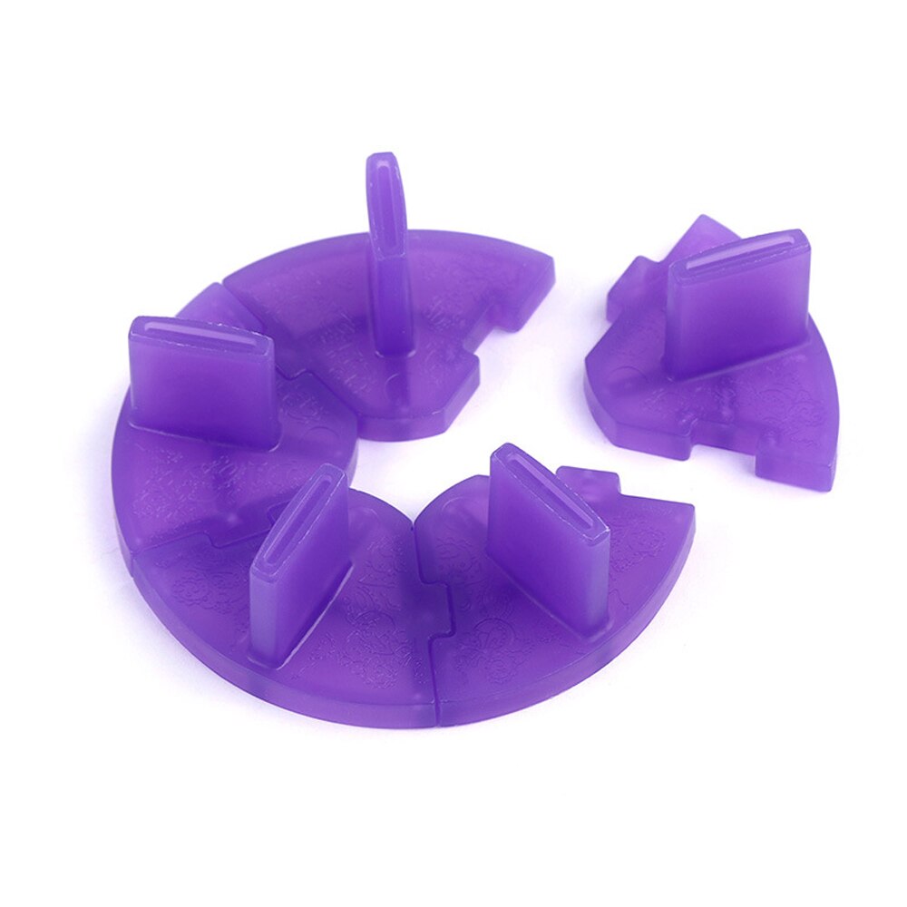 Nail Tips Display Board for Nail Art Practice and Swatch Detachable Stand Lotus Seat Rack Stand Holders Manicure