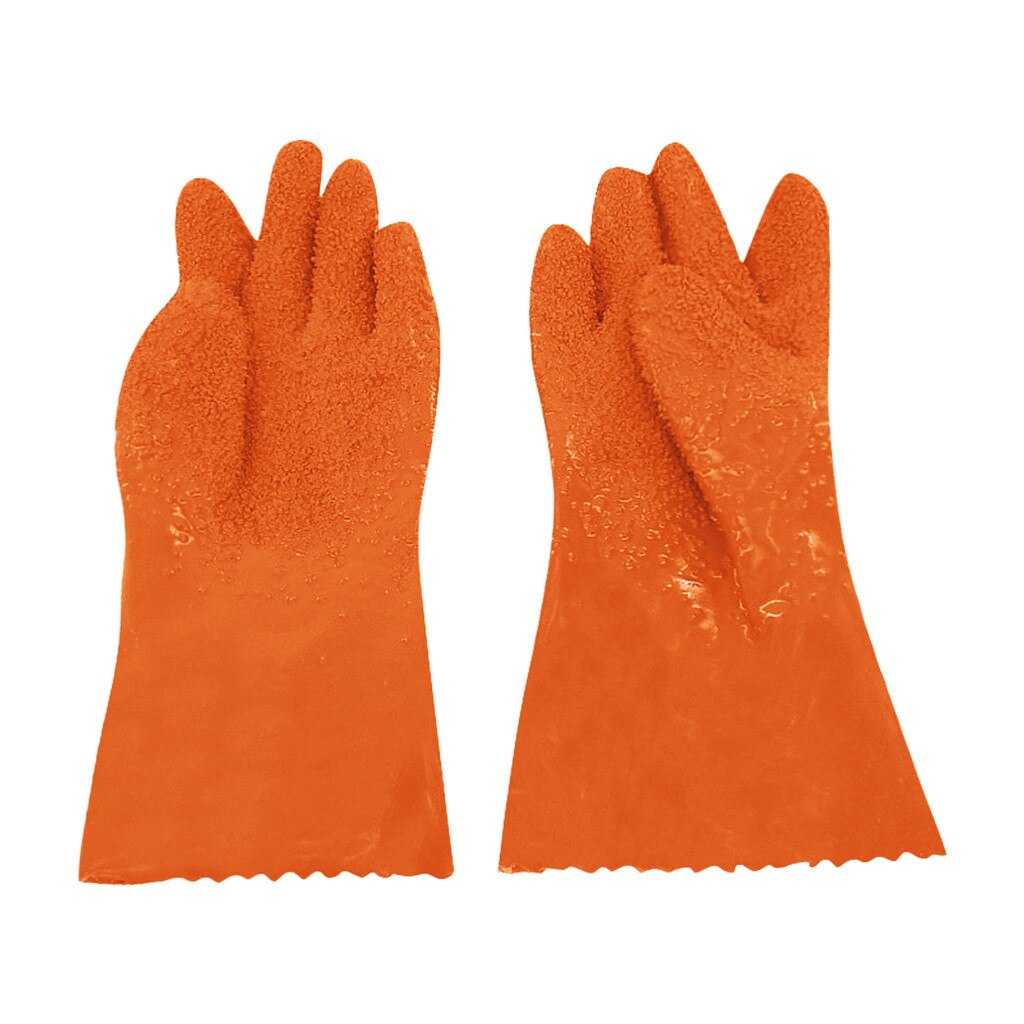Gants éplucheurs Légumes Antidérapants - PVC Imperméable, Taille Unique - Pour Peler Pommes De Terre, Carottes