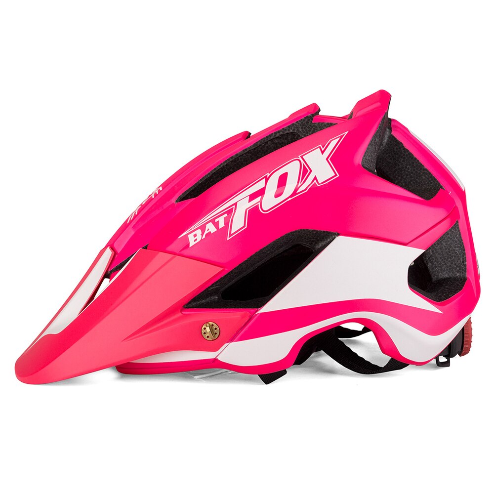 Casco de bicicleta Lixada, Casco de Ciclismo ultraligero, Casco de Ciclismo integralmente moldeado, Casco de bicicleta de carretera, Casco de montaña, 56-62cm: Rosa