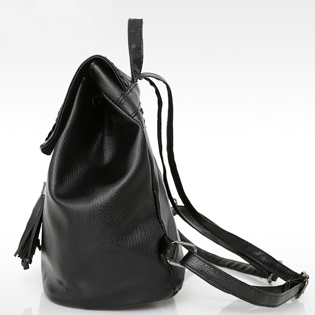 # H30 3 uds. Bolso de para mujer, Mochila de cuero con flecos, mochilas Retro para mujer, Mochila de viaje