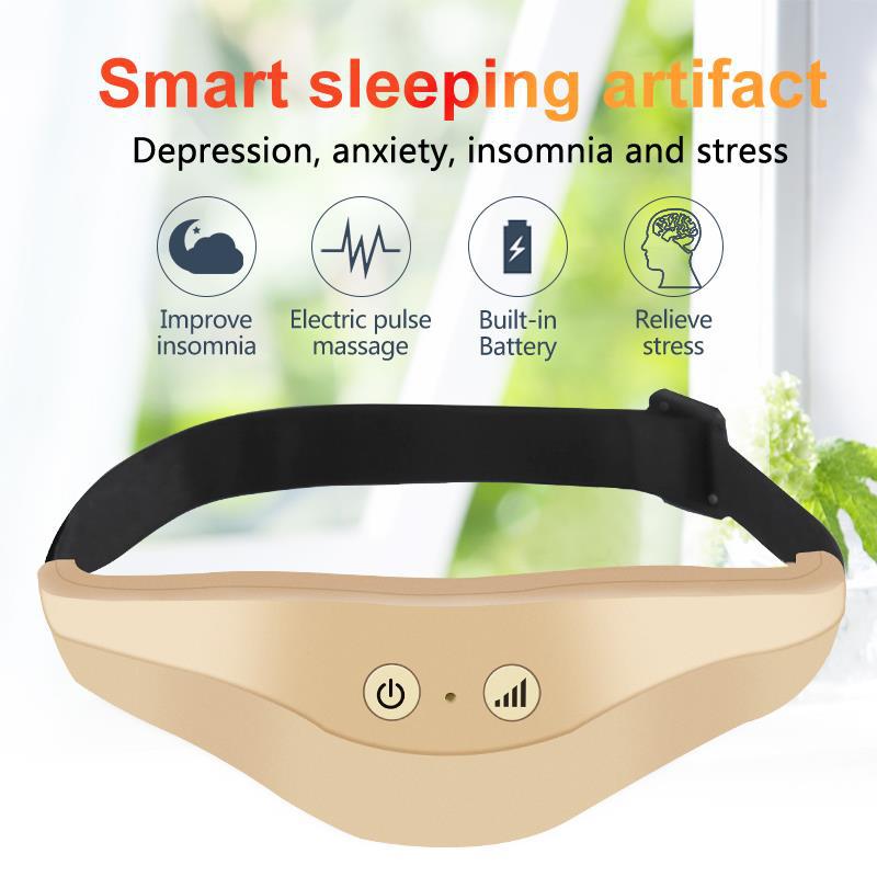 Electric Headache and Migraine Relief Head Massager Migraine Insomnia Release USB Rechargeable Therapy Machine Relax Health Care