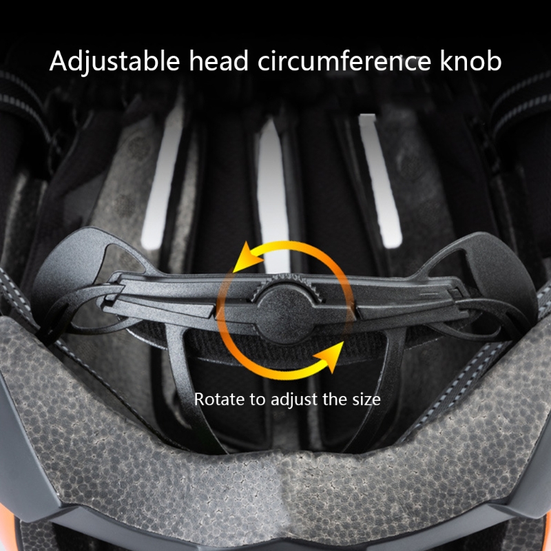 Fahrrad Helm LED Licht Wiederaufladbare Intergrally-geformte Helm Sport Sicher Hut Für Mann