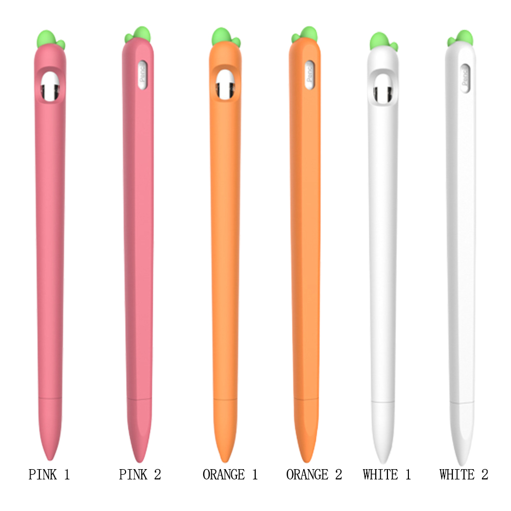 Abdeckung Bleistift Fall Nicht-slip Schützen Weiche Silikon Hülse Weiche Silicon Schutzhülle Zubehör für Apple Bleistift 1 2