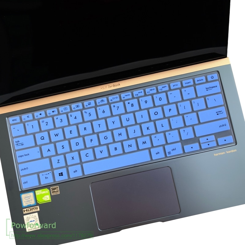 For ASUS ZenBook 14 UX434 UX434FL ux434flc UX431 UX431FN UX431FA UX392 UX392FN UX392FA laptop Silicone Keyboard cover Protector