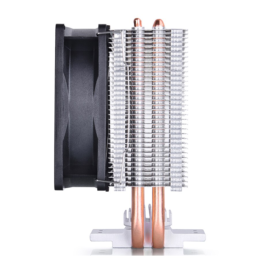 Refroidisseur de processeur deepcool ice edge mini fs  v2.0, 2 caloducs, 80mm ventilateurs, pour intel lga 775, 1155 , 1156 amd,  am4 am3 ventilateurs de refroidissement de processeur
