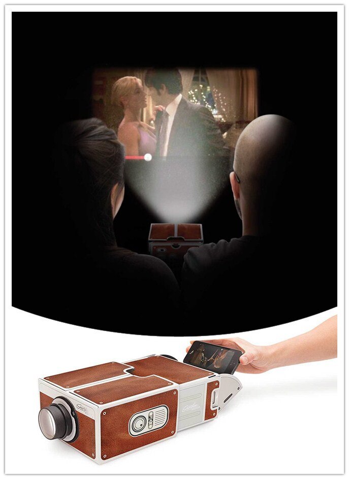 Tweede Generatie Compact Diy Smart Telefoon Digitale Home Theater Entertainment Projector Eenvoudige Installatie