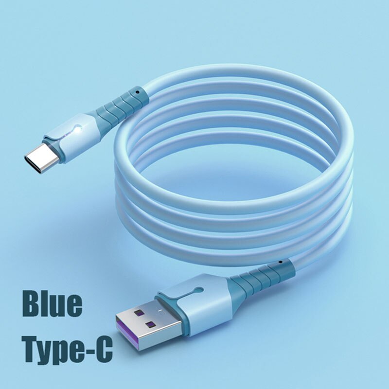 5a usb-typ-c-schnellladekabel für samsung Galaxis  a51 a50 s20 a41 a8 a30s a70, 1m usb-c-ladekabel für  a22 a32 a42 a52: Flüssigblau typ c / 0.25m