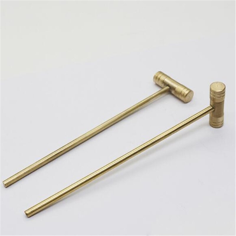 Martillo de latón sólido latón precisión reloj reparación cobre pequeño martillo herramientas de mano suministros de mantenimiento
