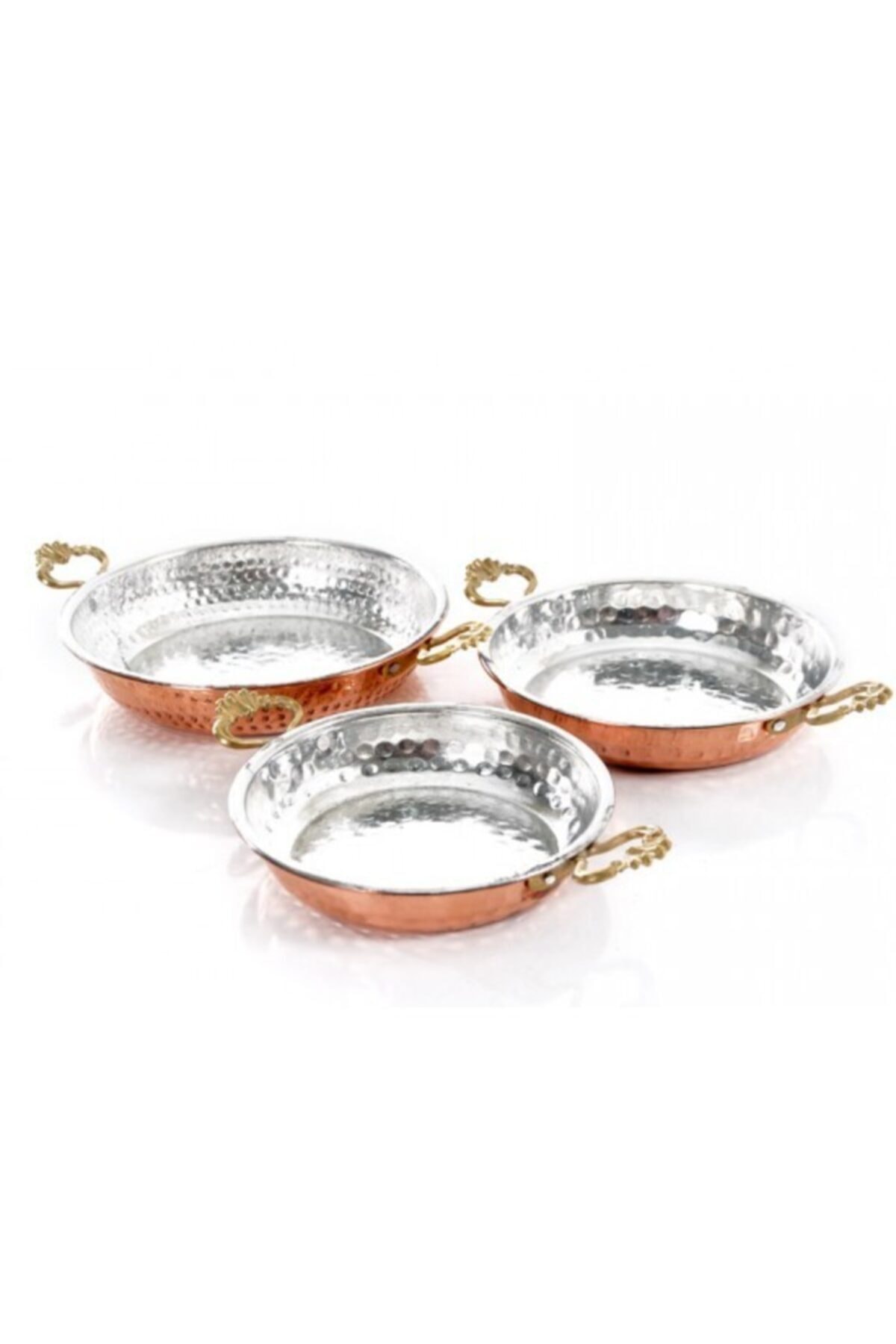 Copper frying pan set omelette sauce huevos rancheros egg pan Kitchen Made in Turkey Traditional Natural Cook Meal