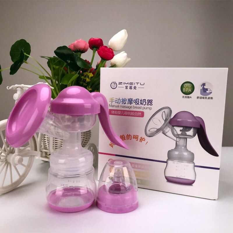 Baby Breast Pump Nipple Suction Device Manual Milk Extractor Toddler Feeding Powerful Milk Suck Collector BPA Free Infant Care