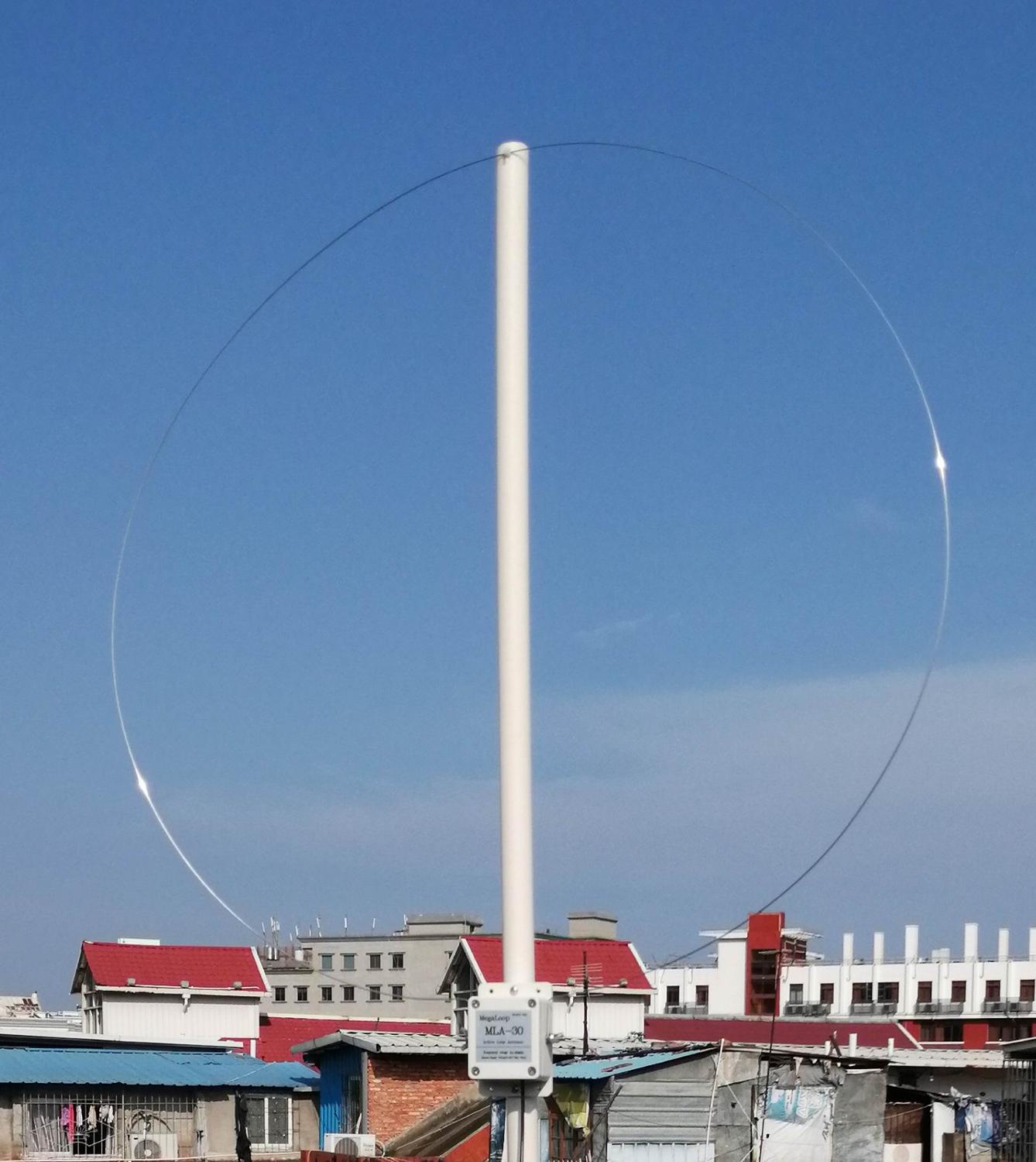MLA-30 Actieve Loop Antenne Actieve Antenne 100 KHz-30 MHz voor Medium Wave Kortegolf HF Radio