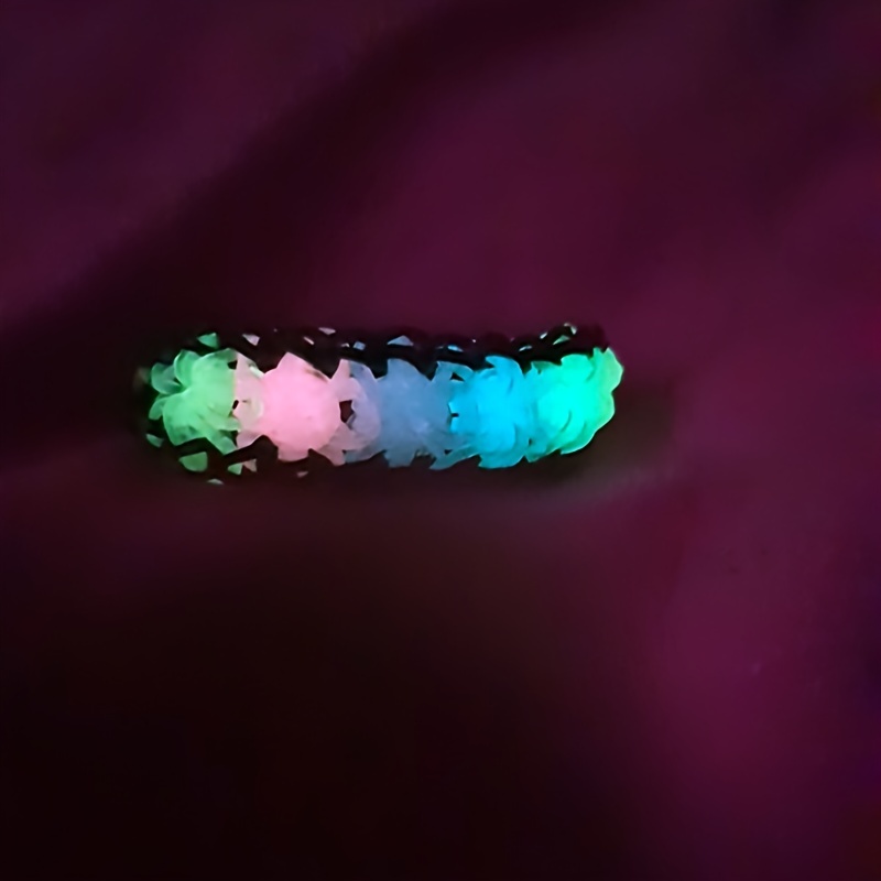 Ensemble de bandes de métier à tisser, Kit de fabrication de bracelets à faire soi-même, Kit de bandes de métier à tisser lumineuses fluorescentes transparentes, Kit de démarrage d'élastiques colorés avec