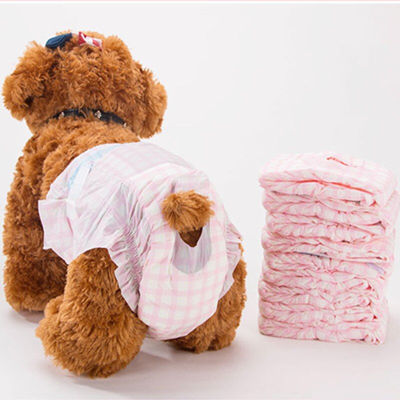 Couches jetables pour chiens de compagnie | 20 pièces, pantalons menstruels physiologiques pour chiens féminins, langes pour grands chiens masculins: Female / XL