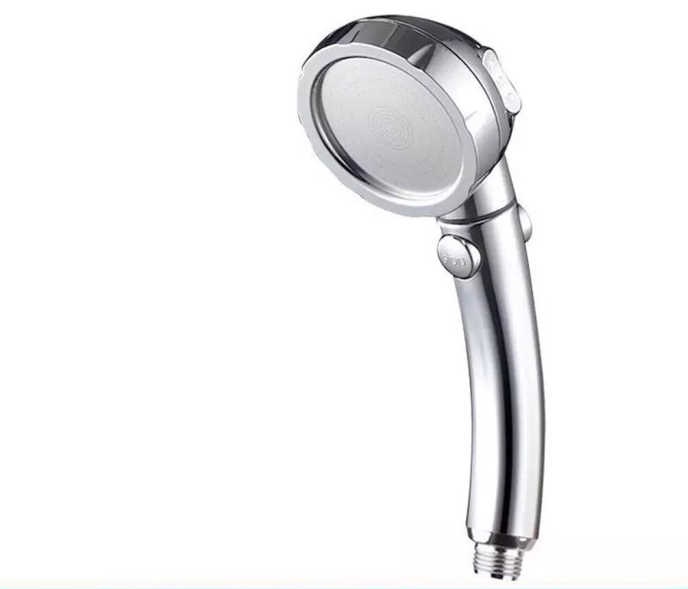 Pomme de douche de remplacement | SPA économiseur d'eau, pommeau de douche à haute pression réglable avec 3 Modes: Sliver Non-rotatable