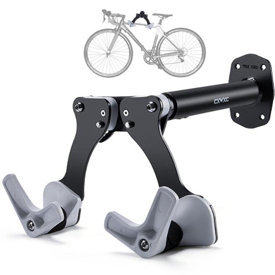Gancho de montaje en pared para bicicleta para almacenaje, soporte Universal para garaje, accesorio duradero para ciclismo,