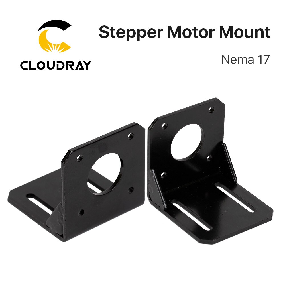 Cloudray Motor Base For NEMA17 NEMA23 NEMA34 Stepper Motor Aluminum Fixed Seat Fastener mounting Bracket Support