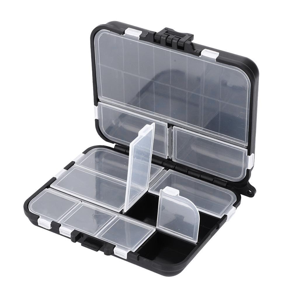 Sea Fishing Tackle Box Portable Plastic Fishing Tool Box Reinforcement Fishing Parts Sorting Box Pesca