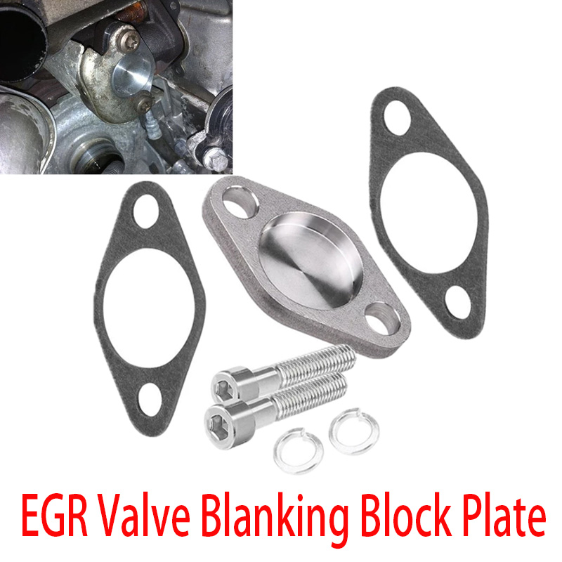 Kit de suppression de bloc de vanne Egr, plaque de suppression pour BMW E53 E38 E39 E46 X5 3 318d, accessoires de voiture