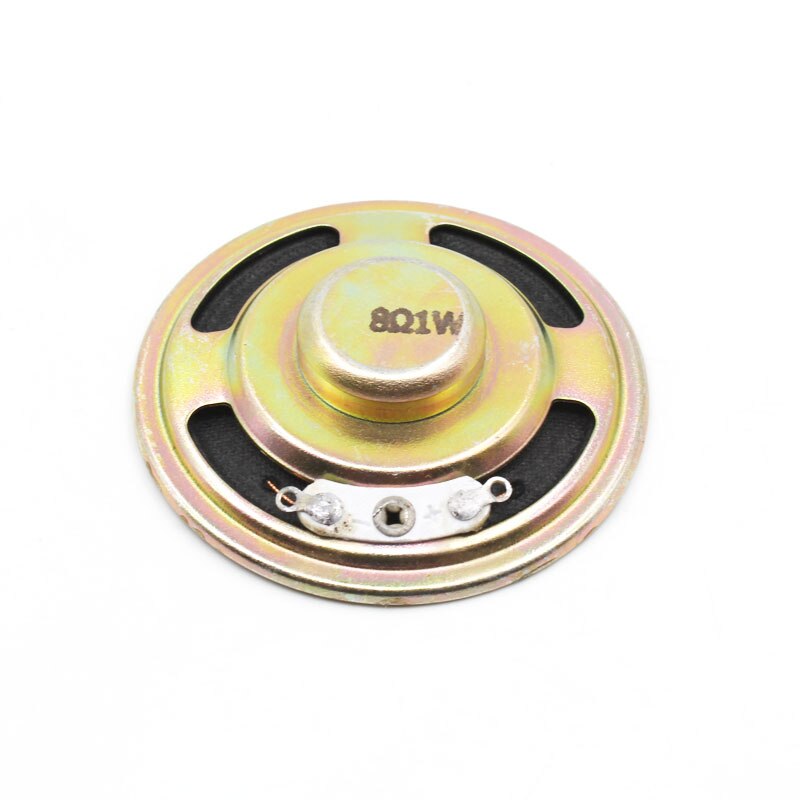 2pcs 8 Ohm 1W 57MM Loudspeaker Cone Paper Cap Speaker Internal Magnetic 18MM Magnet Height 13MM