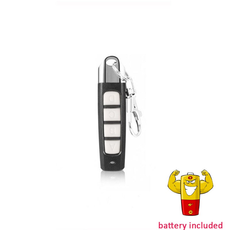 Universal 433MHZ Remote Control 433.92 Frequency 4 Channels Garage Door Openers Duplicator Cloning Code Car Key Copy Controllers: 06