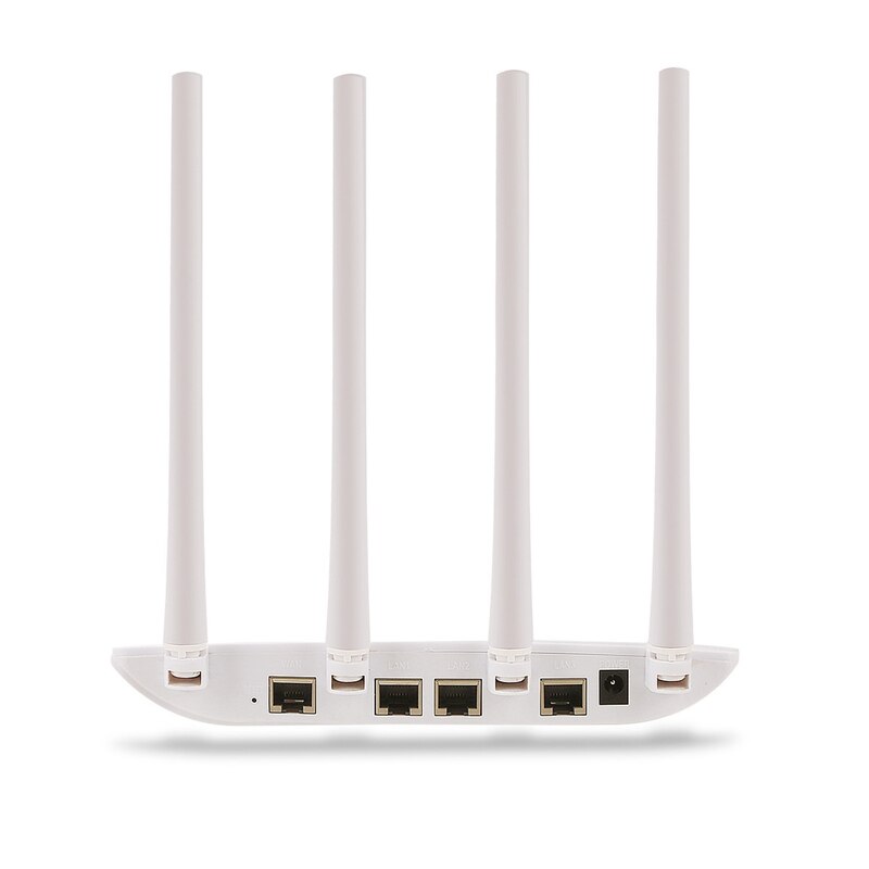 WLAN Router 300Mbps WiFi Repeater - 4 Antennen Signalverstärker Extender - EU Stecker
