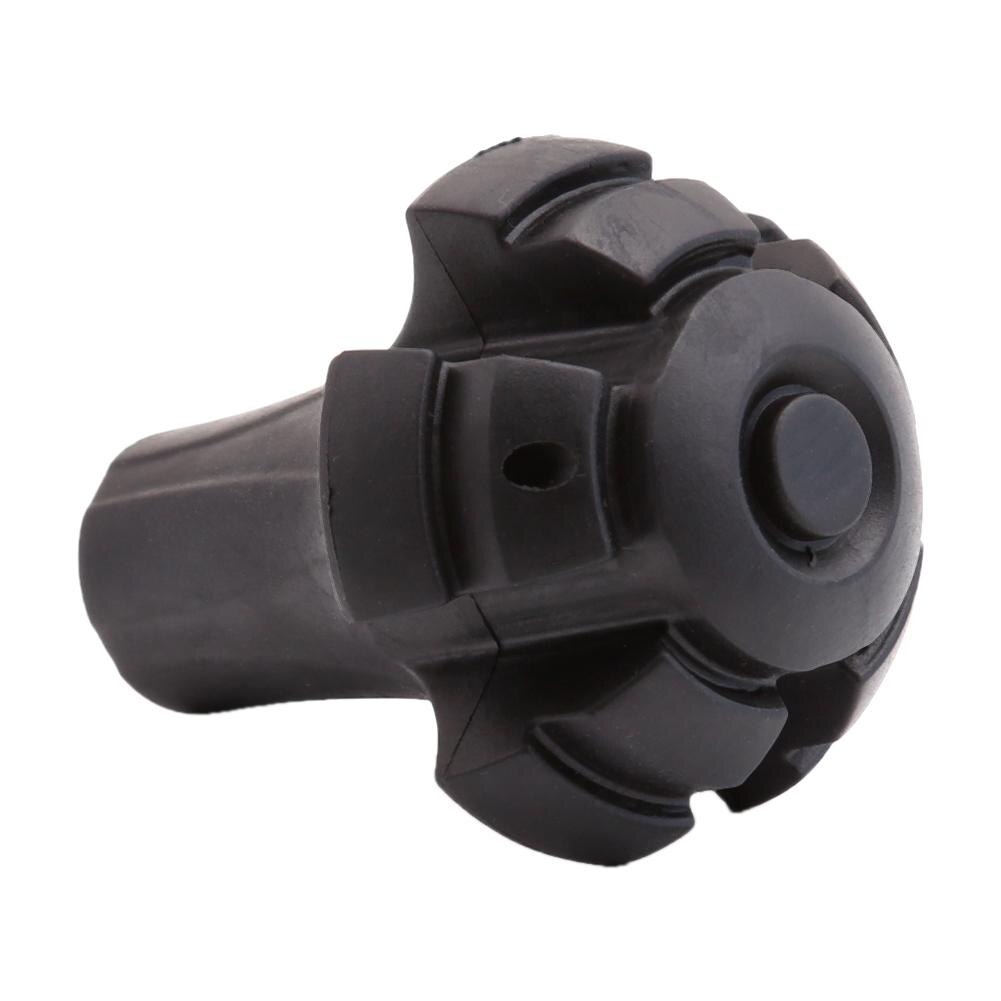 Trekking Pole Verstelbare Wandelstok Wandelen Accessoire Ronde Voeten Staaf Schoen Snowflake Tower Staaf Tip Case Plastic Rubber Pvc: Marineblauw