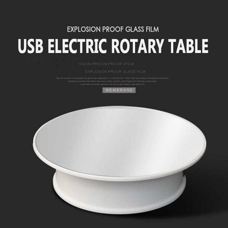 1.5KG 360 Degree Electric Photography Rotating Table Photography Rotating Turntable Display Stand Video Shooting Props Turntable