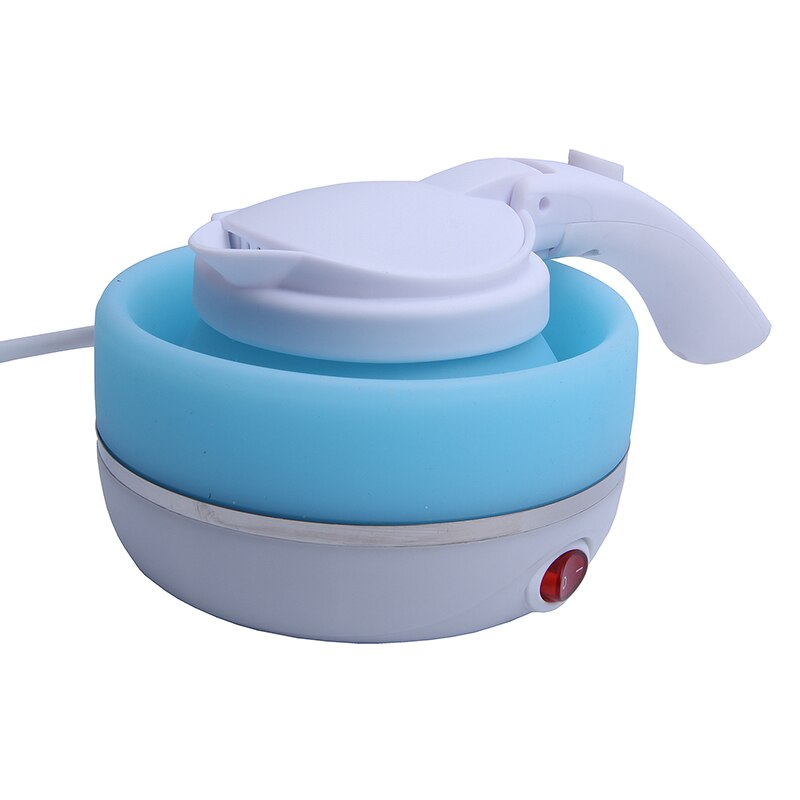 Absf 0.75l elektrische waterkoker siliconen opvouwbaar 680w draagbare reis camping waterkoker instelbare spanning thuis elektrisch apparaat