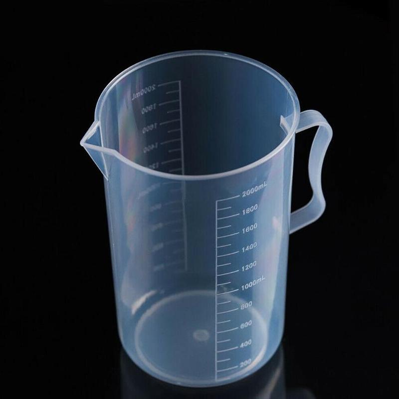 250/500/1000/2000Ml Spout Measuring Cup Cooking Liquid Lab Pitcher pour Durable Tool Kitchen Kitchen Jug Handle With S F1N8