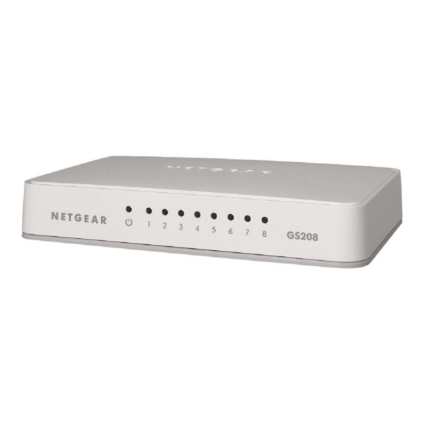 Desktop Switch Netgear GS208-100PES 8P Gigabit