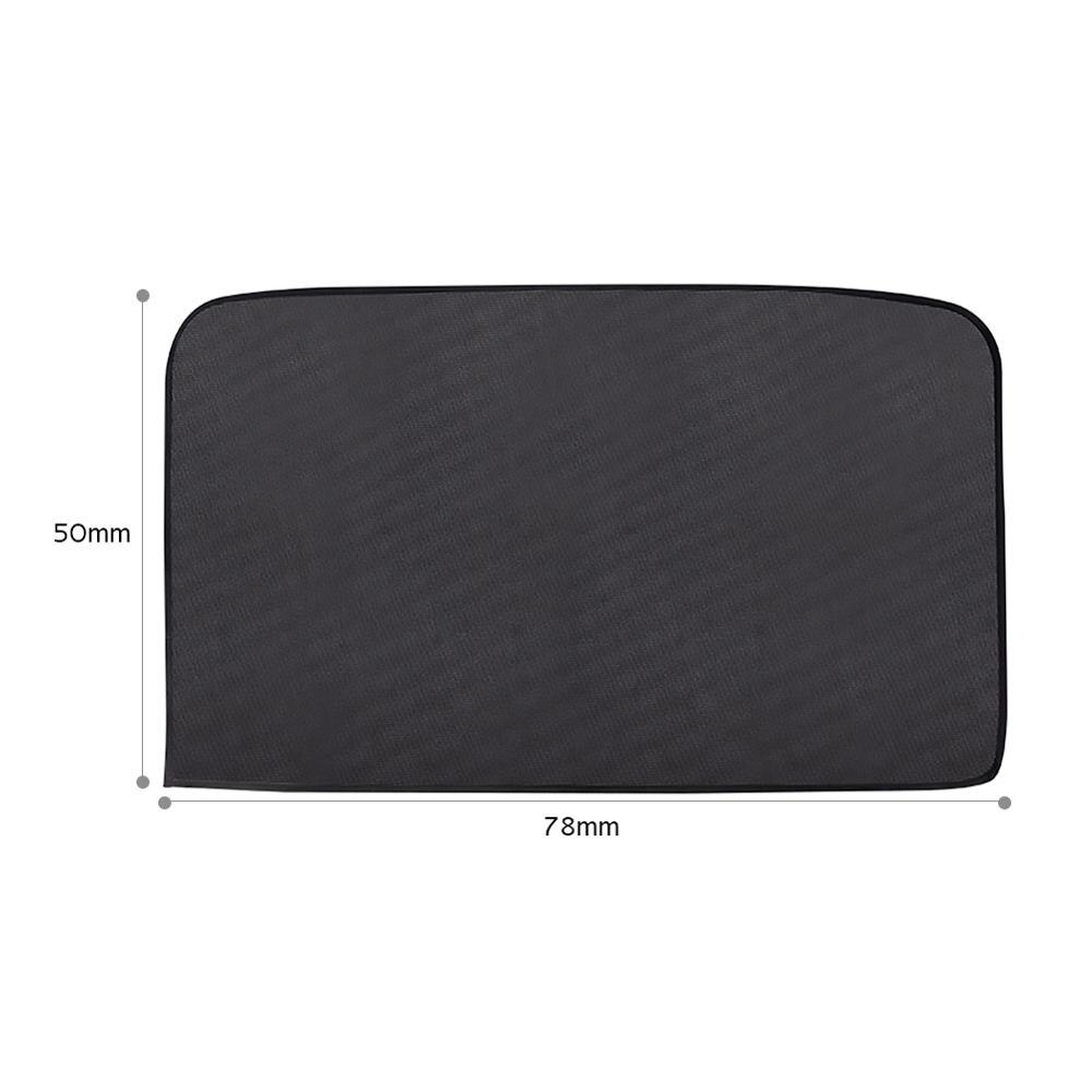 Magnetische Auto Sonnenschutz UV Schutz Auto Vorhang Auto Seite Windows Sonnenblende Schild Sonnenschirm Auto Seite Fenster Glas Sonnenschirm mesh: Back