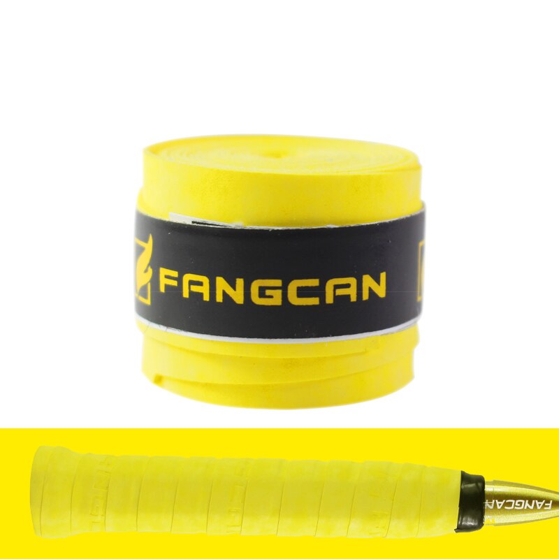 7 teile/los Trockenes Gefühl Tennis Griff Grip Badminton Schläger Über Griffe Griff Grip Stangen Buffed Grain Schweißband Griffbänder: Yellow