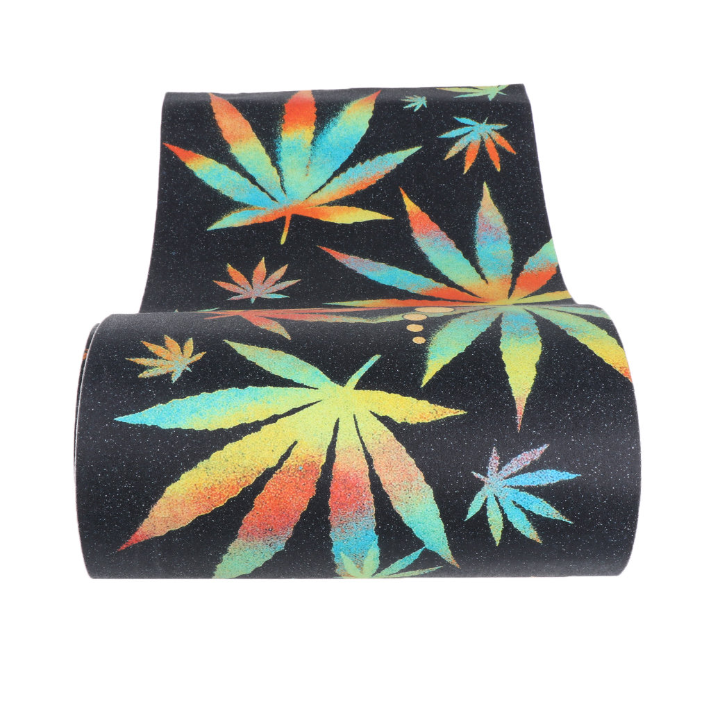Vattentätt halkfritt skateboarddäck sandkapitel grepptejp ark skateboard griptape pcv mini longboard deck grepp sandpapper