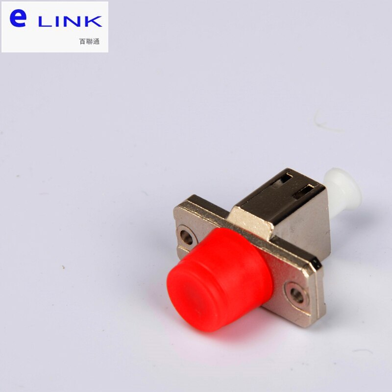 10pcs FC-LC fiber hybrid adapter connector singlemode multimode OM3 OM4 OM5 UPC APC optical fibre coupler ELINK