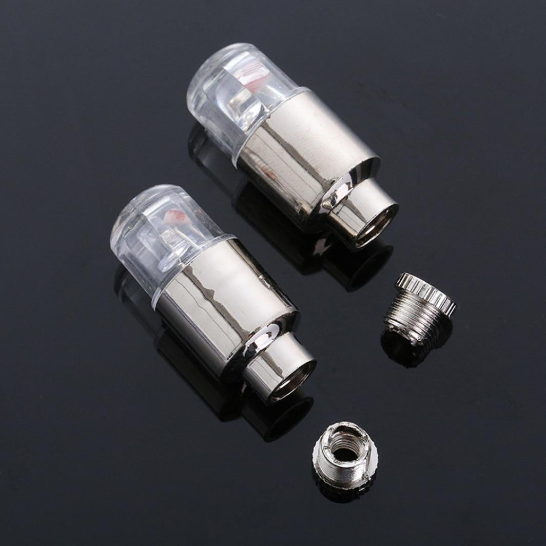 40 #2 stücke Led Reifen Ventile Stem Caps Neon Licht Auto Zubehör Bike Fahrrad Auto Auto Wasserdicht Jugendliche Radfahren übung