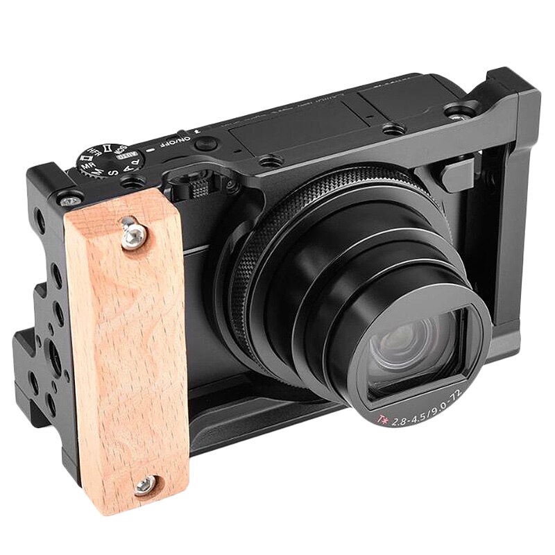 A+C12 Camera Cage Video Gear DSLR Rig Camera Stabilizer for Sony Cyber-Shot DSC-RX100 VI VII RX100M7 Camera