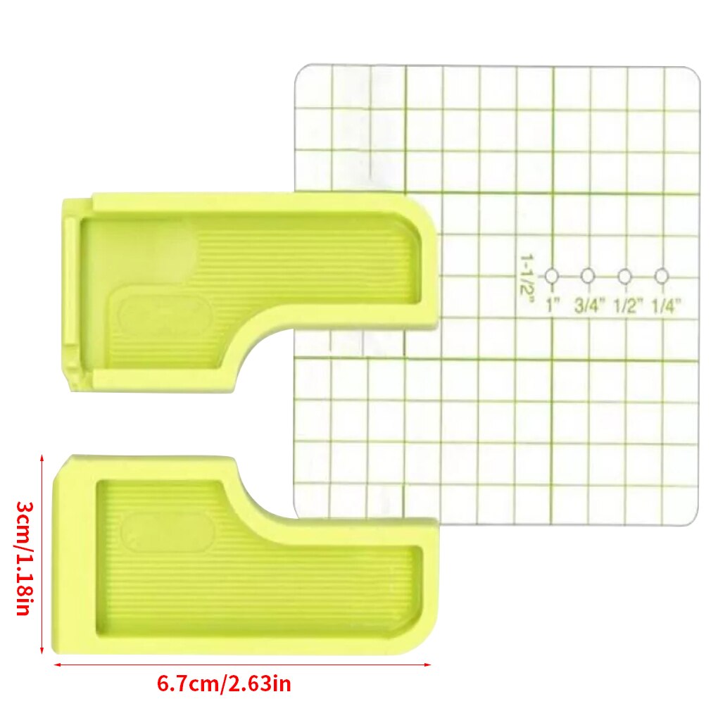 Sewing Seam Guide Positioning Plate Multi Functional Interlock Guide Grid Measure Keeper Template Sewing Machine Accessories