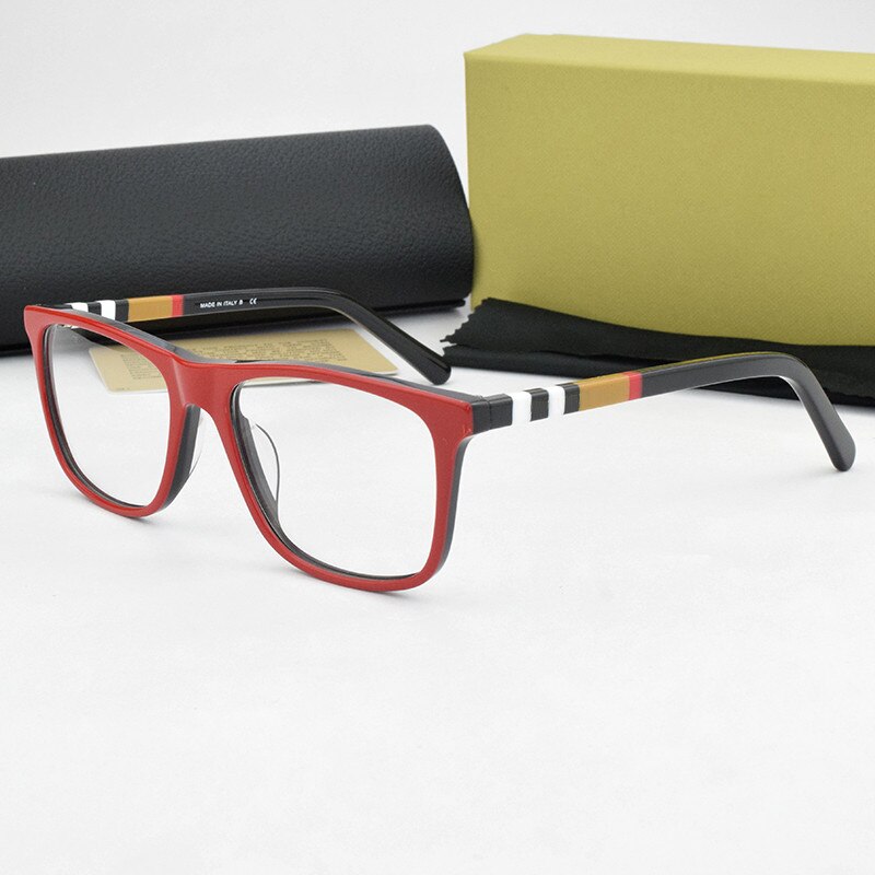 Optische Glazen Frame Vrouwen Computer Bijziendheid Brillen Frames Mode Vierkante Bril Frames Voor Vrouwen BE2209 Nerd: C4