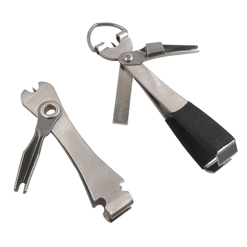 1 stk fiskeri rustfrit stål nipper line cutter klipper krog øjenrens hurtig knudeværktøj krogsliber fluebindingsværktøj grej